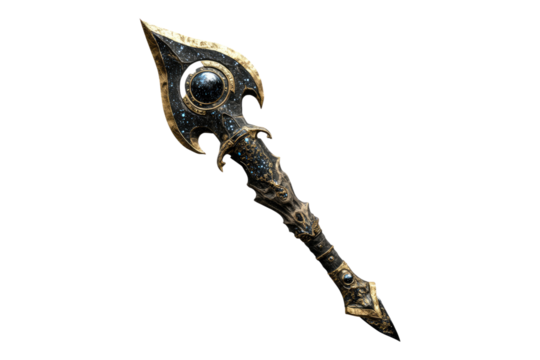 Galactic abyss puncher Isolated on transparent background