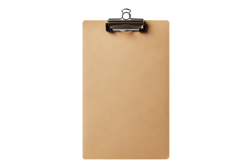 Clipboard Isolated on transparent background