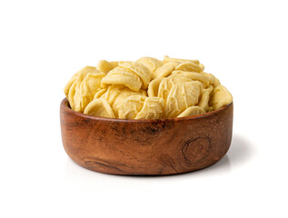 Raw Orecchiette Pasta, Homemade Dry Macaroni, Italian Recchietedde