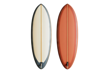 Surfb0oard Isolated on transparent background