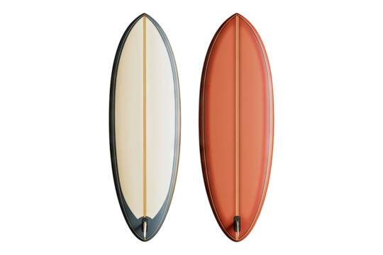 Surfb0oard Isolated on transparent background