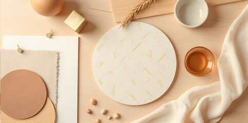 Neutral Tone Aesthetic Still Life