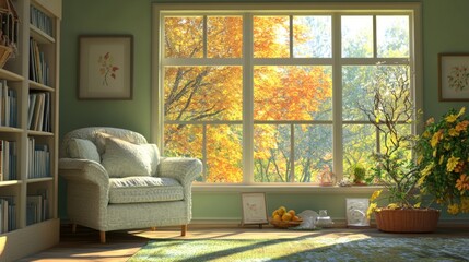 Keep your surroundings uncluttered for peace of mind.