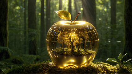 Golden apple. Greek mythology. For the most beautiful woman.

