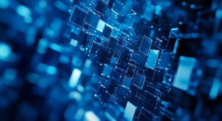 Abstract digital cubes network