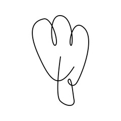 Organic Shapes One Line