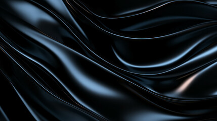 Elegant flowing dark abstract design for modern backgrounds