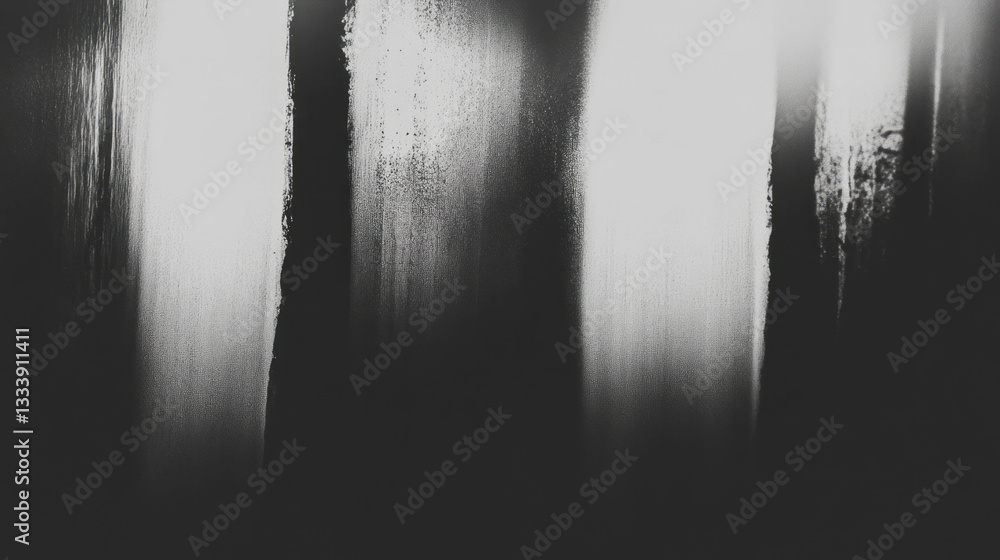 Poster grunge texture with abstract silhouette lines for background design