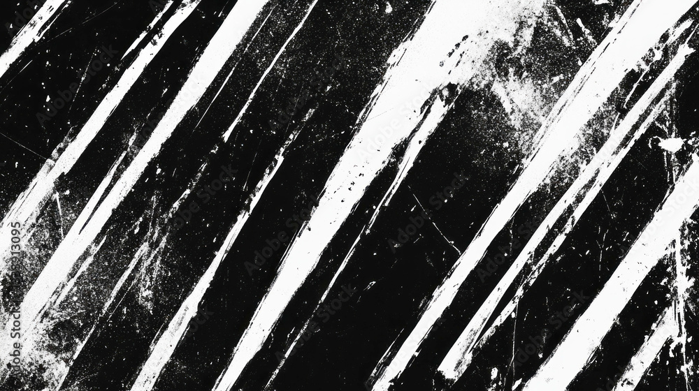 Poster grunge texture of color banding and streaks for artistic design and background