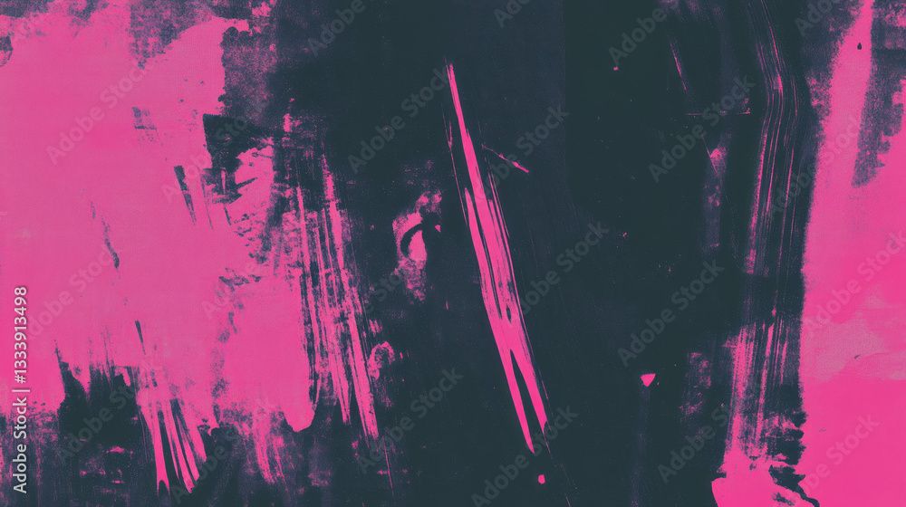 Poster abstract grunge texture with vibrant color bleed for artistic design projects