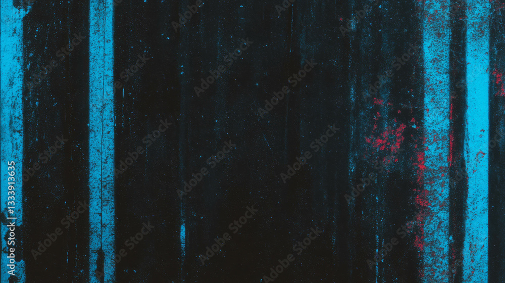 Aufkleber abstract grunge texture with color bleed and distressed elements for creative design