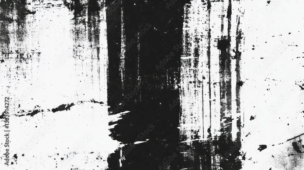 Aufkleber grunge texture with dirty scanner effect and off-register color for creative design projects
