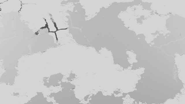map grunge loop animation