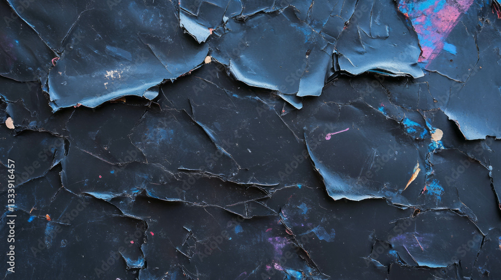 Aufkleber textured abstract design with torn edges and corners for creative projects