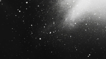 Fototapeta premium Abstract texture of ventilation dust particles on dark background for design use