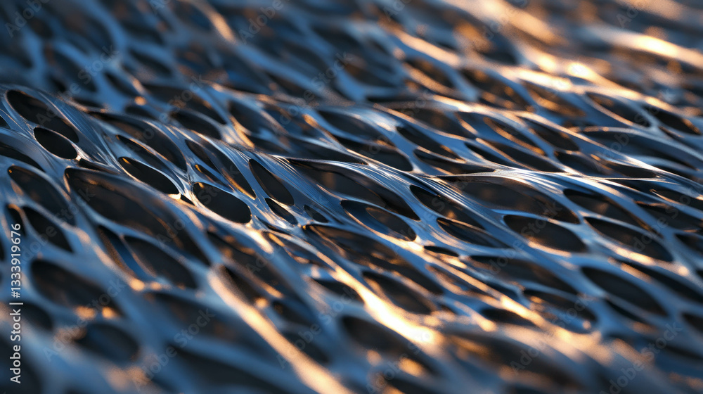 Aufkleber intricate ceramic texture with organic flowing patterns for artistic design projects
