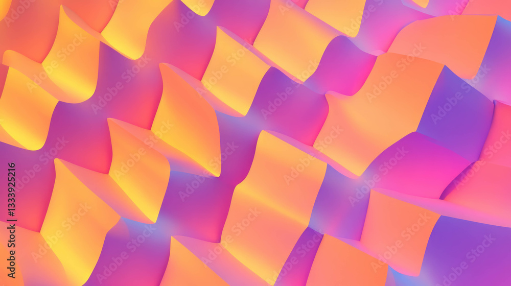 Poster vibrant geometric abstract background with colorful patterns for modern design