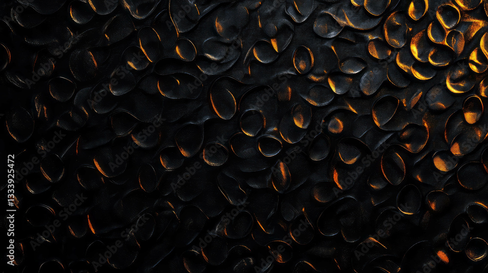 Poster abstract patterned overlay effect on dark background for artistic design