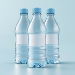 Minimalist Water Bottle Mockup