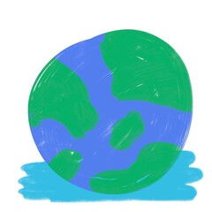 Fototapeta premium the earth climate change planet global warming