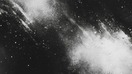 Obraz premium Atmospheric texture of antique dust and patina in black and white for artistic design