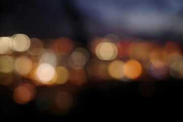 Defocused lights background