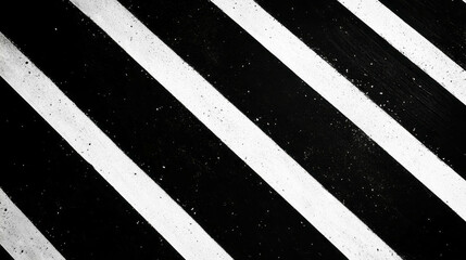 Bold black and white diagonal stripe pattern for modern design inspiration