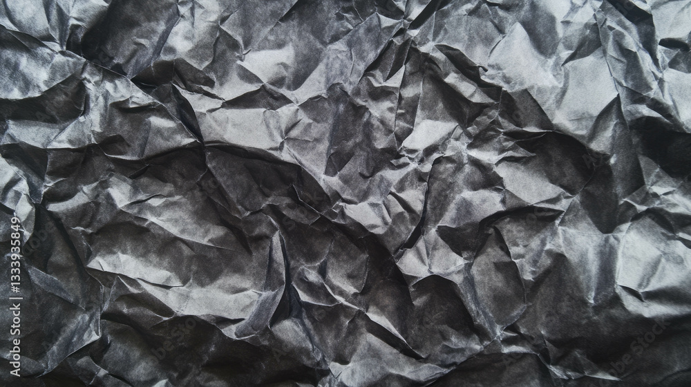 Poster burnt paper texture with ash and crumpled patterns for creative design projects