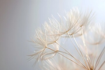 the Delicate Beauty of Dandelion Seed Heads: A Close-Up Look at Nature's Ephemeral Wonder, Showcasing the Intricate Details of These Seeds with Stunning Clarity and Exquisite Composition, Revealing th