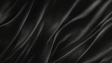 Obraz premium Black and white fabric texture with dust particles