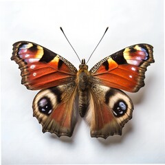 butterfly on a white background