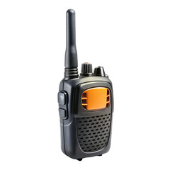 Walkie talkie isolated on transparent background  
