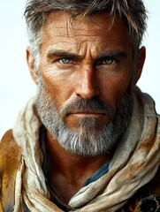 Portrait of a Man with a Sun Kissed Complexion Summer Fashion