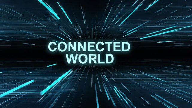 A futuristic representation of a hyper-connected digital world, powered by AI, seamless global communication, and next-gen network technology. Ideal for IT, smart cities, future connectivity solutions