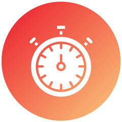 Vector Design Stopwatch Icon Style
