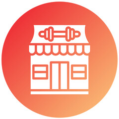 Vector Design Gym Icon Style