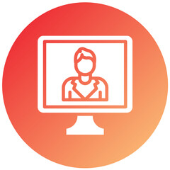 Vector Design Account Icon Style