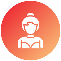 Vector Design Bride Icon Style