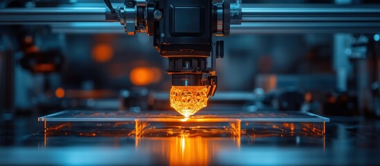 3D Printer in Action.