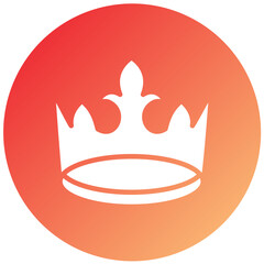 Vector Design Crown Icon Style