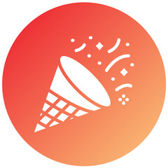 Vector Design Confetti Icon Style