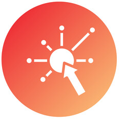 Vector Design Interact Icon Style