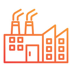 Obraz premium Factory Icon