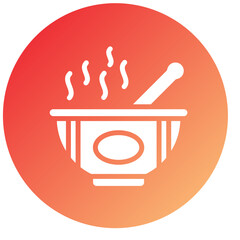 Vector Design Soup Icon Style