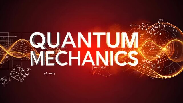 A futuristic representation of quantum mechanics, illustrating the principles of particle behavior, computing, and advanced theoretical physics. Ideal for scientific breakthroughs and AI research