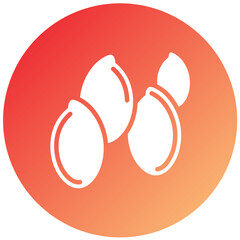 Flaxseeds Vector Design Icon Style