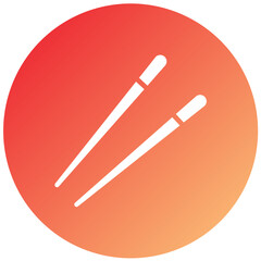 Vector Design Chopsticks Icon Style