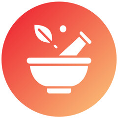 Vector Design Mortar Icon Style