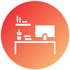 Vector Design Workspace Icon Style