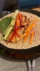 &ldquo;Home snacks arranged on table creating a simple, casual eating moment.&rdquo;